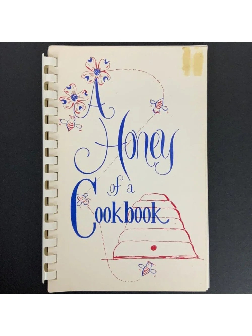 A Honey of a Cookbook Honey Recipes Henrys Drive In Dogwood Tree 1972 Spiral